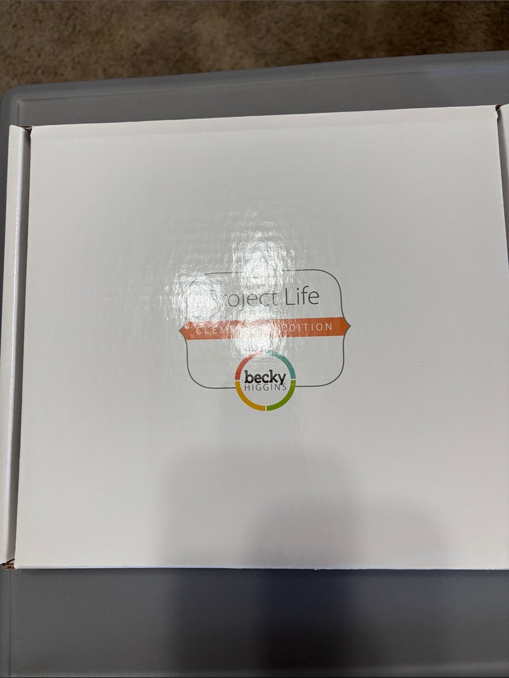Project Life Clementine Edition - Partially Used